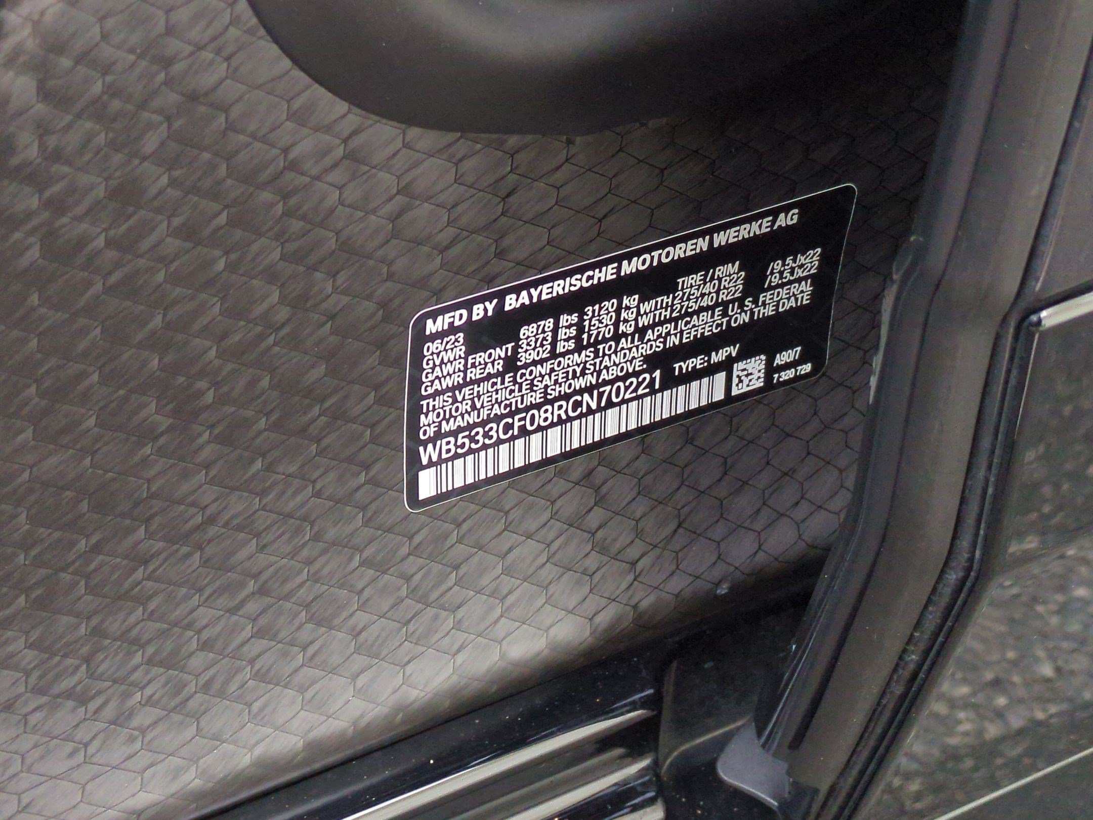 Certified 2024 BMW iX M60 AWD/4WD image 68