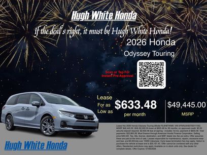 New 2026 Honda Odyssey Touring