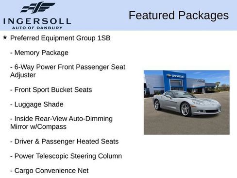 Used 2005 Chevrolet Corvette Coupe w/ Preferred Equipment Group RWD image 10