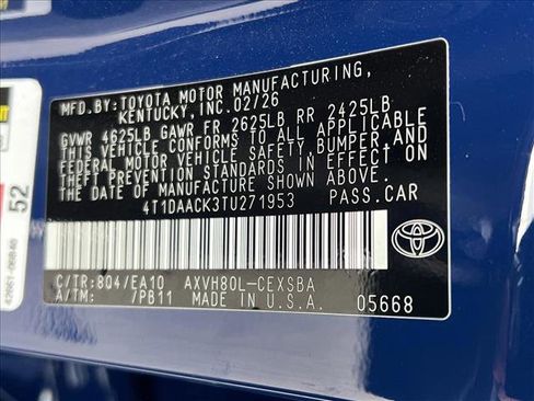 New 2026 Toyota Camry SE image 20