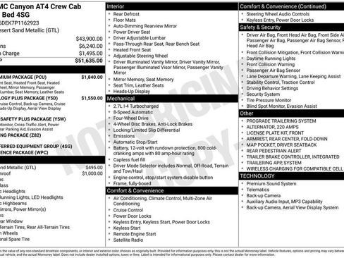Used 2023 GMC Canyon AT4 w/ AT4 Premium Package AWD/4WD image 2