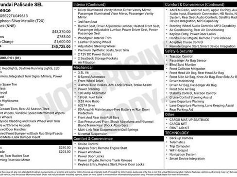 New 2026 Hyundai Palisade SEL image 14