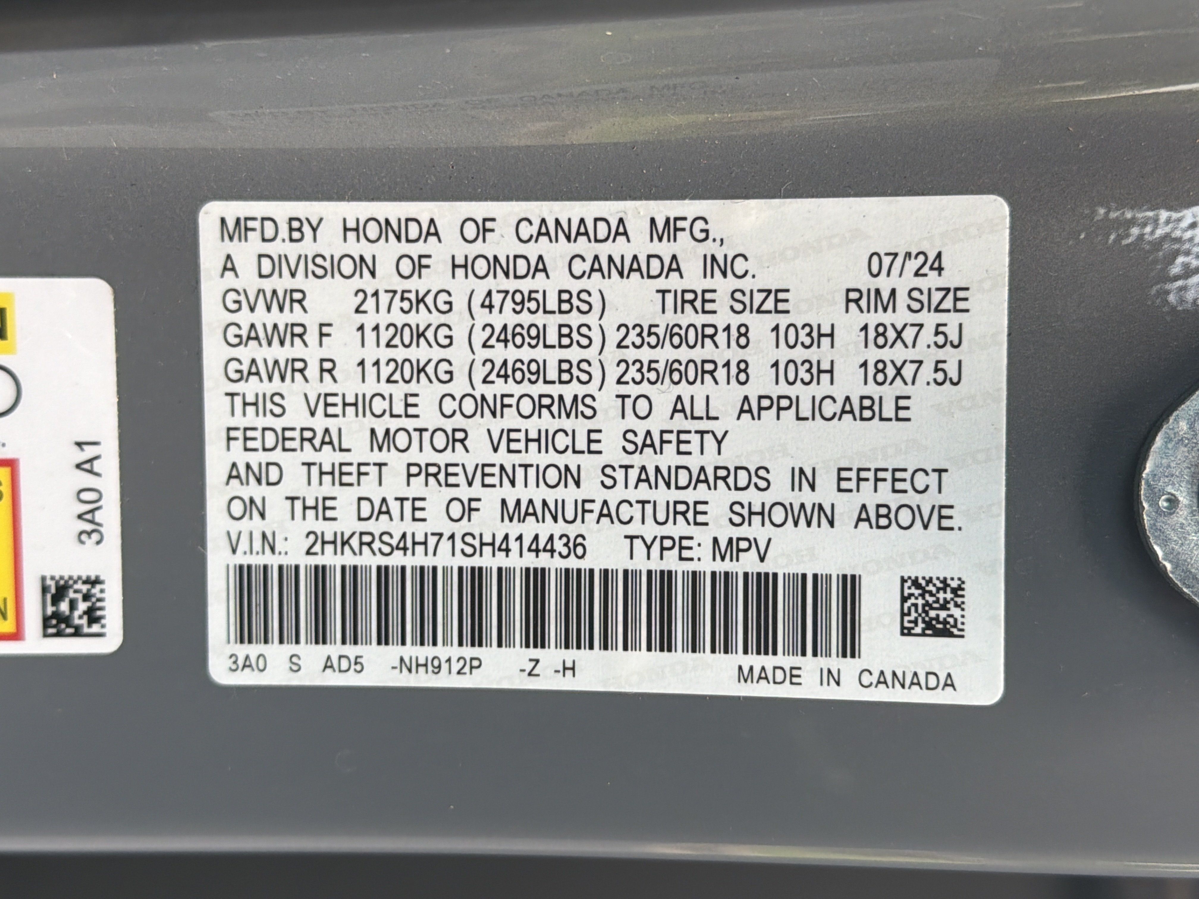 Certified 2025 Honda CR-V EX-L image 36