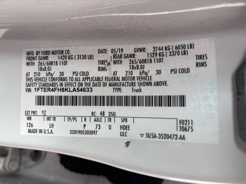 Used 2019 Ford Ranger XLT w/ Equipment Group 302A Luxury image 30