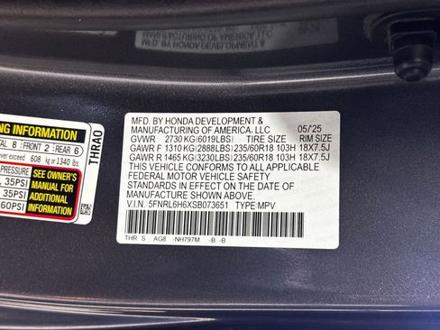 Used 2025 Honda Odyssey EX-L image 45