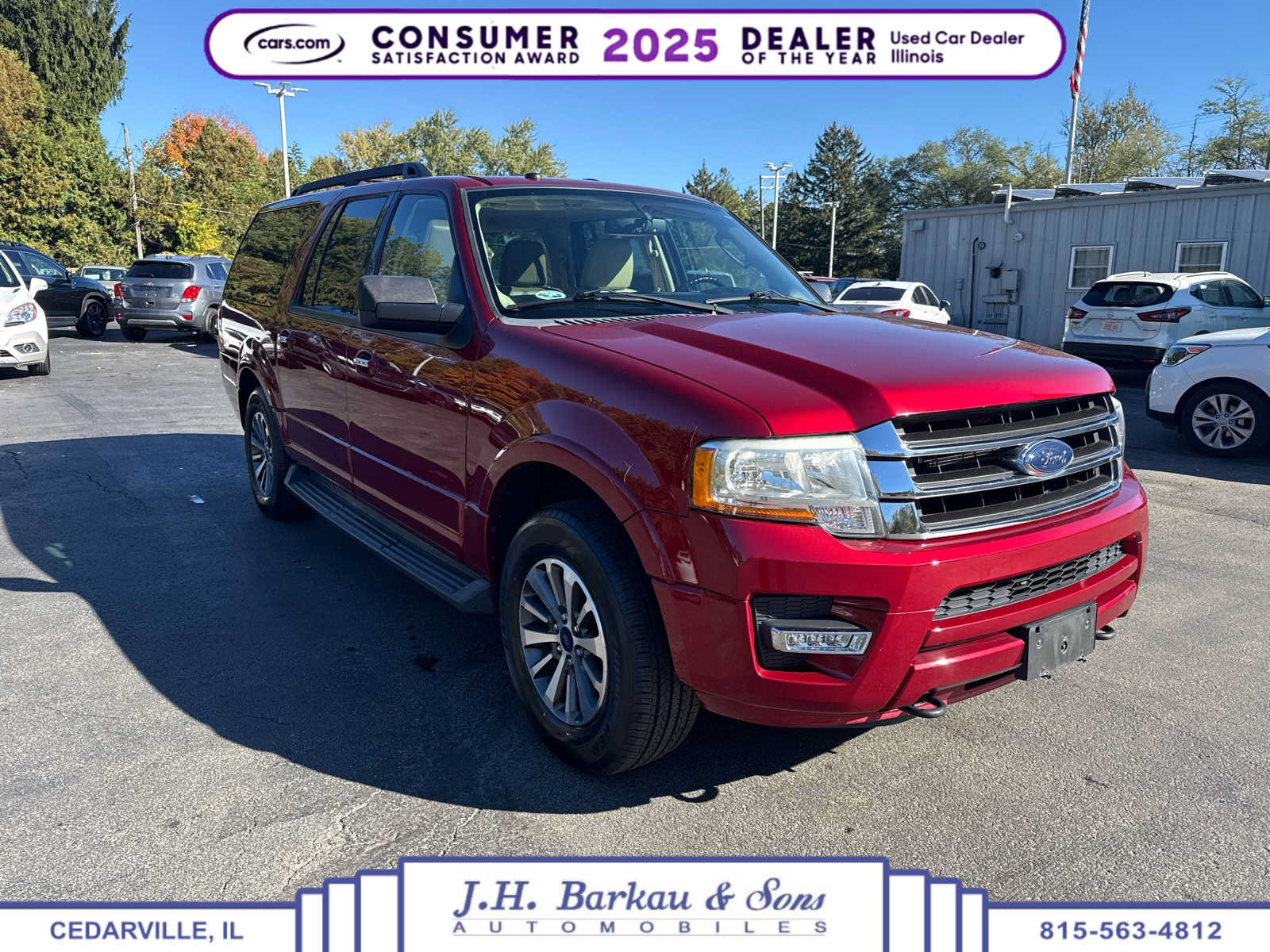 Used 2016 Ford Expedition EL XLT w/ Equipment Group 202A AWD/4WD image 1