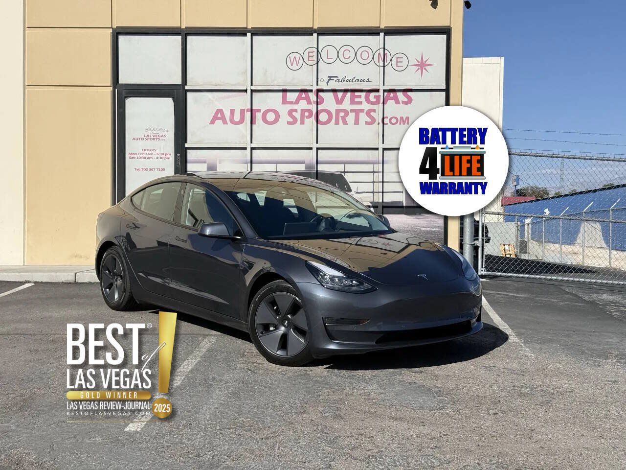 Used 2022 Tesla Model 3 Long Range AWD/4WD image 1
