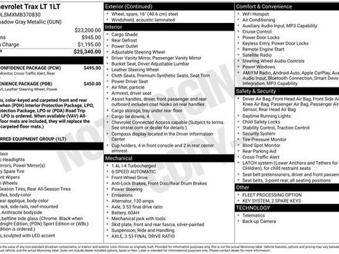 Certified 2021 Chevrolet Trax LT w/ Driver Confidence Package image 5