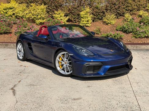 Used 2021 Porsche 718 Boxster Spyder RWD image 1
