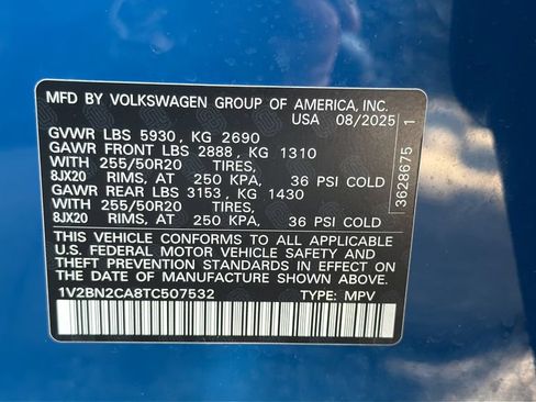 Certified 2026 Volkswagen Atlas SEL AWD/4WD image 26