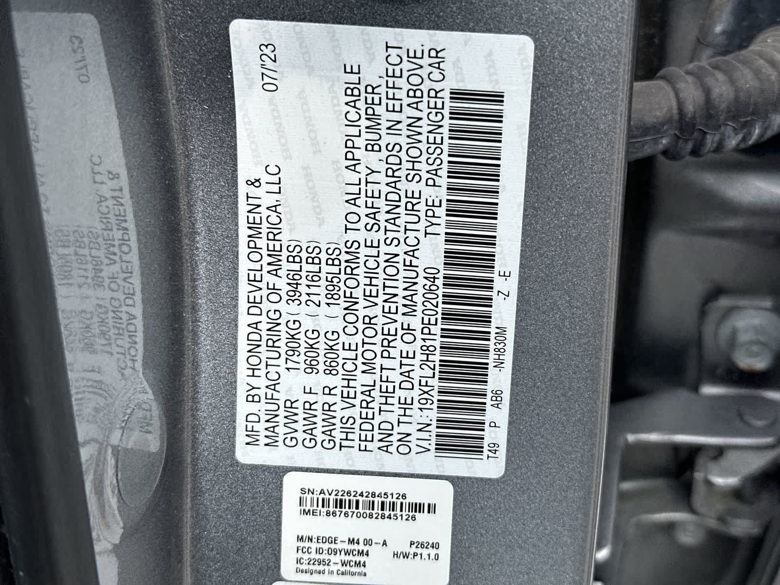 Used 2023 Honda Civic Sport image 24