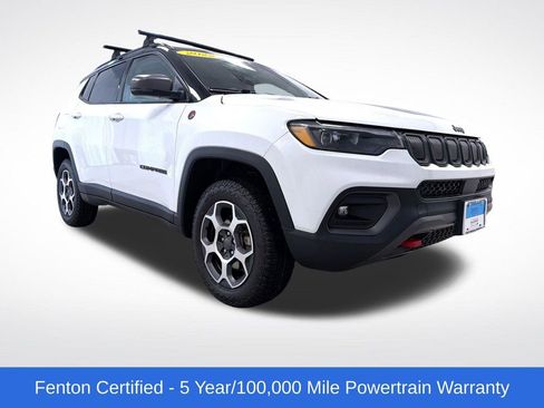 Used 2022 Jeep Compass Trailhawk w/ Trailhawk Elite Group image 1