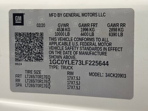 Used 2020 Chevrolet Silverado 2500 W/T w/ WT Convenience Package image 52