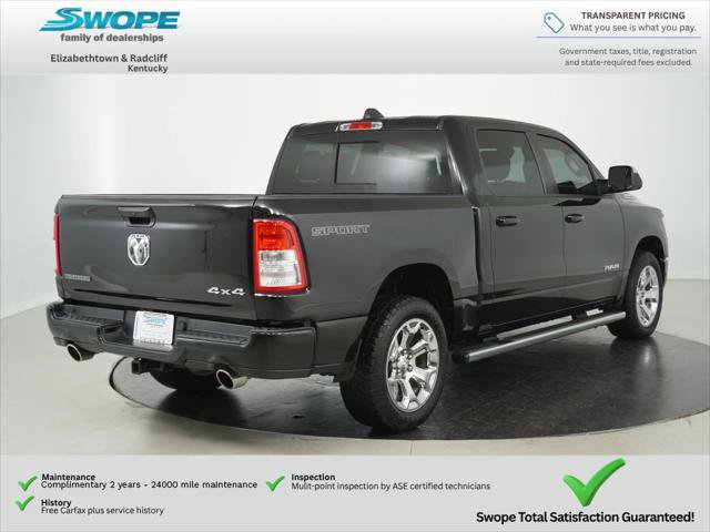 Certified 2021 RAM 1500 Big Horn AWD/4WD image 3