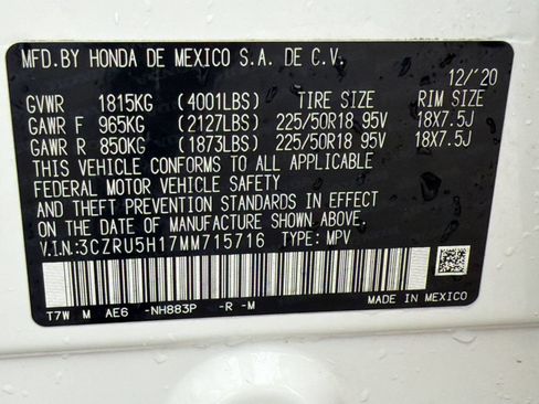 Used 2021 Honda HR-V Sport image 19