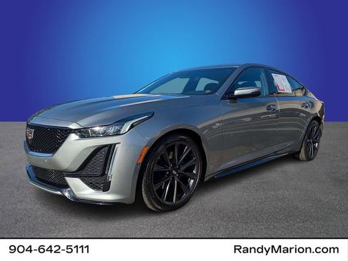 Certified 2023 Cadillac CT5 Sport w/ Parking Package RWD image 1