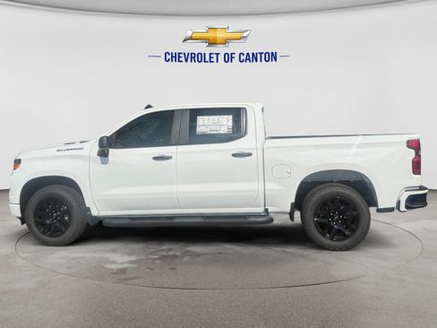New 2026 Chevrolet Silverado 1500 Custom w/ Turbomax Blackout Package RWD image 8