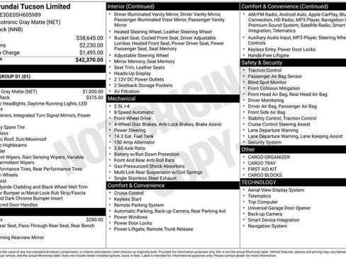New 2025 Hyundai Tucson Limited FWD image 21