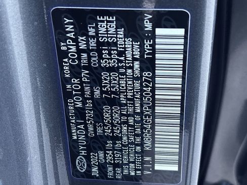 Used 2023 Hyundai Palisade Limited w/ Cargo Package image 37