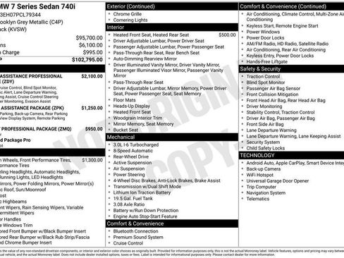 Used 2023 BMW 740i 740i image 40