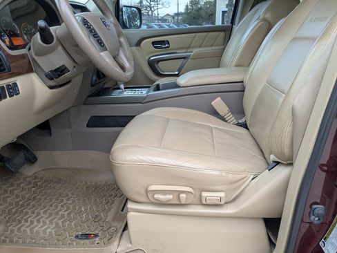 Used 2015 Nissan Armada Platinum w/ 2nd Row Captain Seat Package image 9