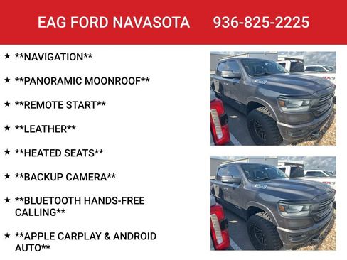 Used 2021 RAM 1500 Laramie w/ Laramie Southwest Edition RWD image 2