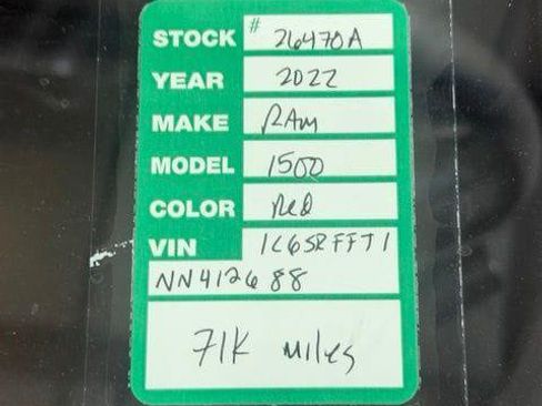 Certified 2022 RAM 1500 Big Horn AWD/4WD image 28