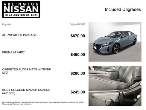 New 2025 Nissan Sentra SV w/ All-Weather Package image 4