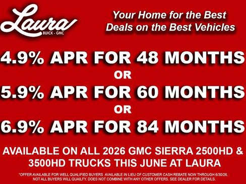 New 2026 GMC Sierra 2500 Denali Ultimate AWD/4WD image 4