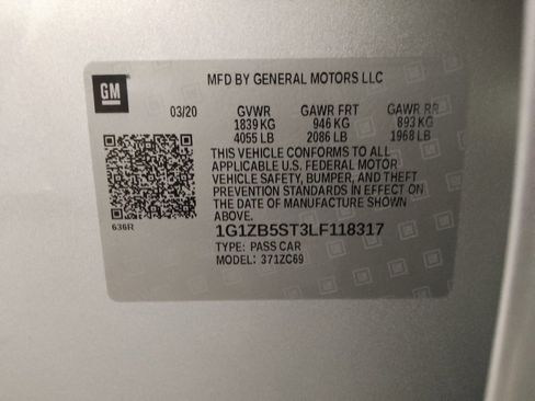 Used 2020 Chevrolet Malibu LS FWD image 33