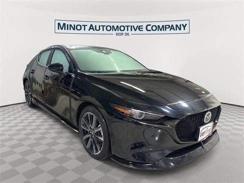 Used 2021 MAZDA MAZDA3 Hatchback w/Premium Plus Pkg image 1