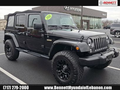 Used 2016 Jeep Wrangler Unlimited Sport
