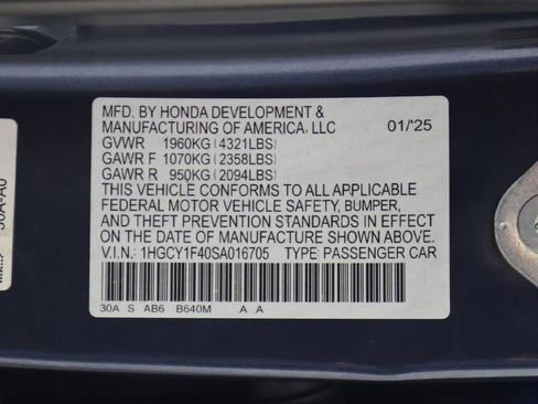 Used 2025 Honda Accord SE image 49