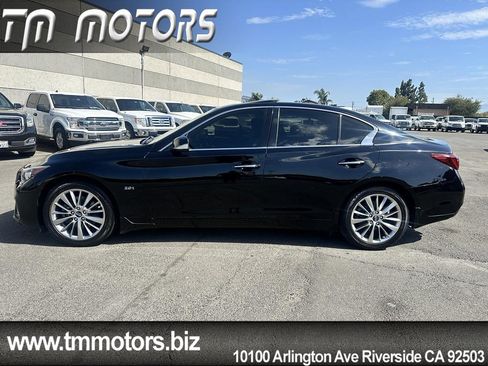 Used 2018 INFINITI Q50 Luxe RWD image 3