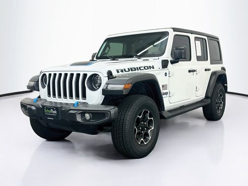 Used 2023 Jeep Wrangler Unlimited Rubicon 4xe w/ Cold Weather Group AWD/4WD image 3