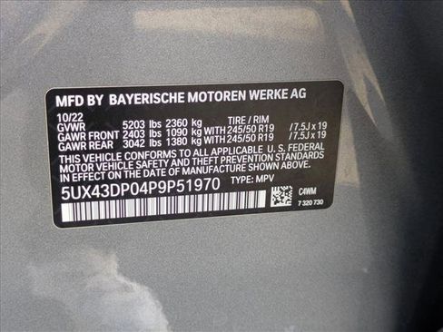 Used 2023 BMW X3 sDrive30i w/ Premium Package image 26