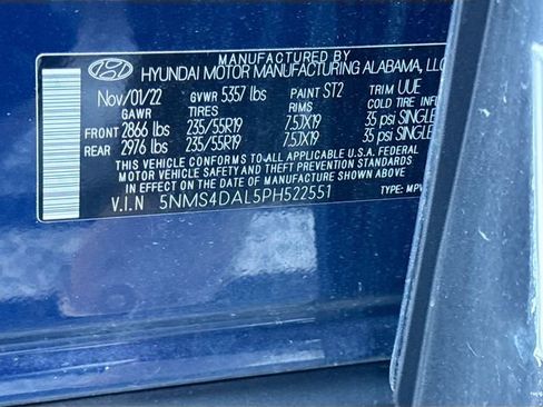 Certified 2023 Hyundai Santa Fe Limited w/ Cargo Package image 12