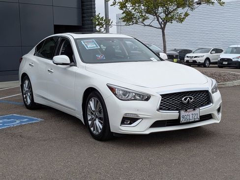 Used 2023 INFINITI Q50 Luxe w/ Cargo Package RWD image 2