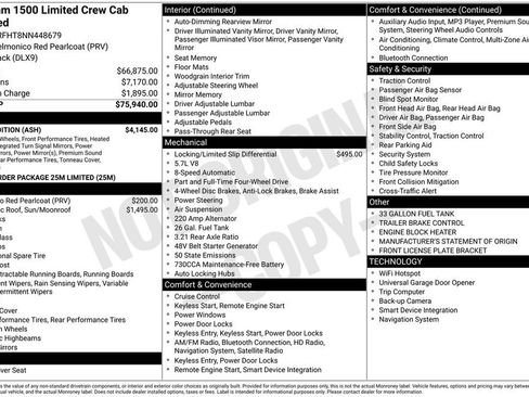 Used 2022 RAM 1500 Limited w/ Night Edition image 26