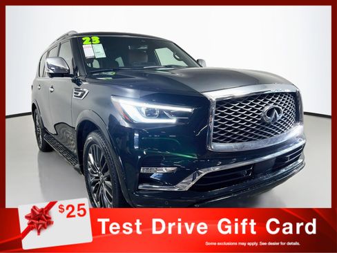Used 2023 INFINITI QX80 Sensory w/ All-Season Package AWD/4WD image 1