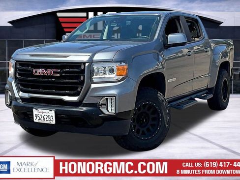 Used 2021 GMC Canyon Elevation w/ Driver Alert Package AWD/4WD image 3