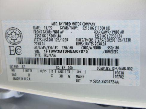 Used 2022 Ford F350 Limited AWD/4WD image 57