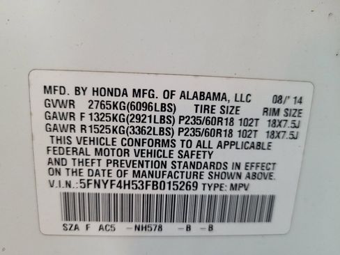 Used 2015 Honda Pilot EX-L image 33