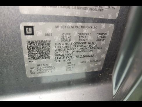 Used 2020 Chevrolet Silverado 1500 Custom Trail Boss w/ Custom Convenience Package image 25