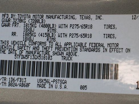 Used 2016 Toyota Tundra SR5 w/ TRD Off Road Package image 52