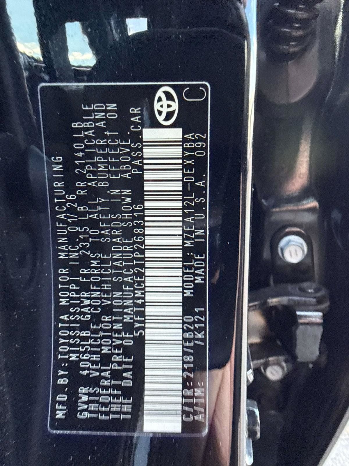 Used 2026 Toyota Corolla XSE w/ Carpet Mat Package (TMS) FWD image 28