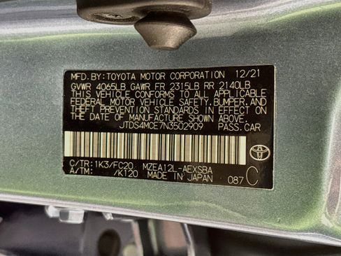 Used 2022 Toyota Corolla SE FWD image 69