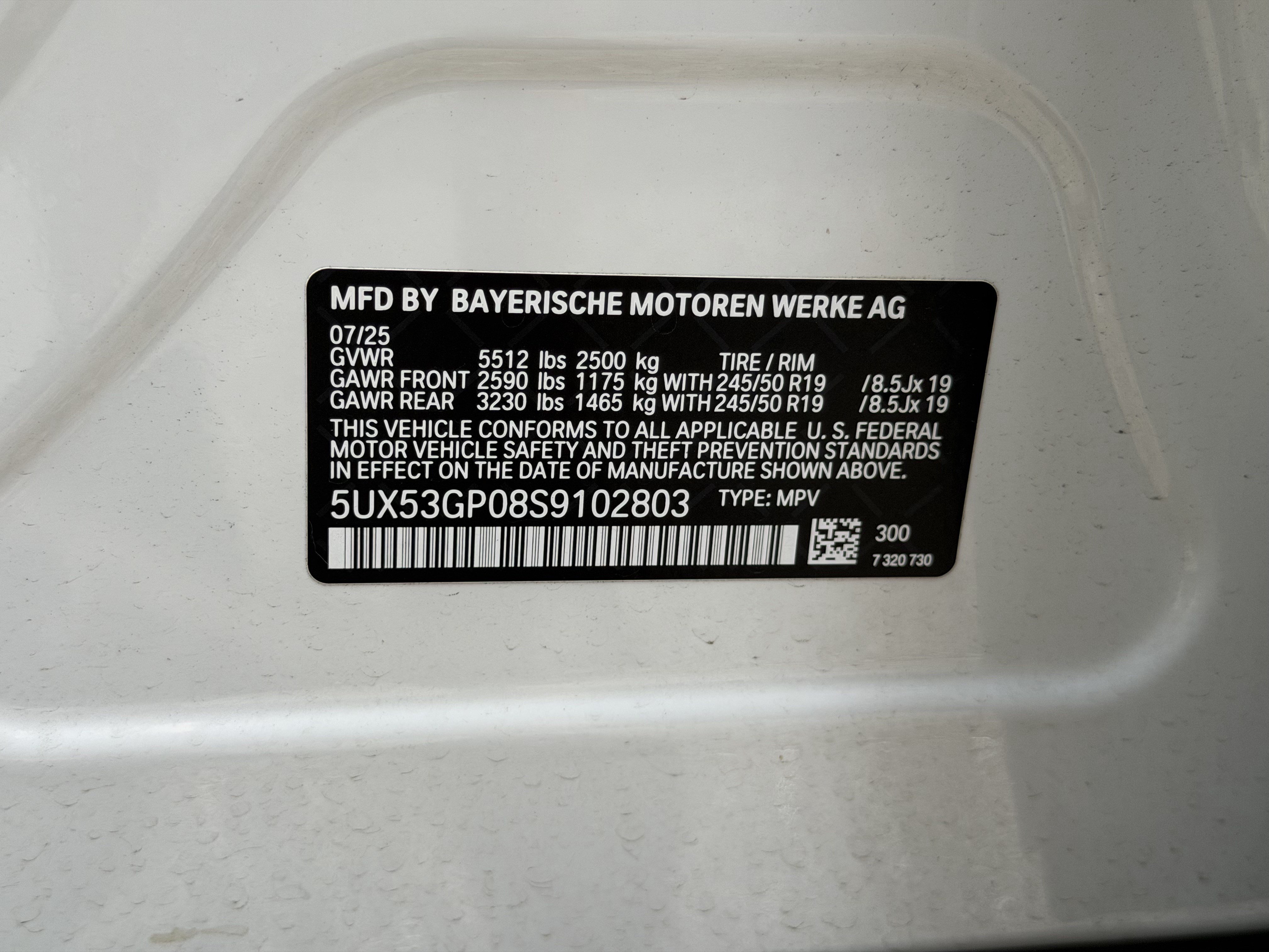 Used 2025 BMW X3 xDrive30i w/ Premium Package AWD/4WD image 35