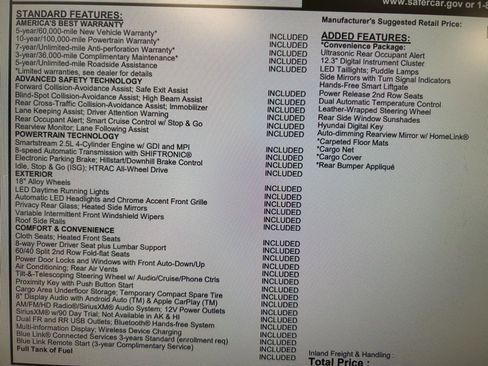 Used 2021 Hyundai Santa Fe SEL w/ Convenience Package image 20