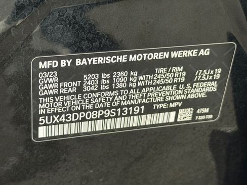 Used 2023 BMW X3 sDrive30i RWD image 28